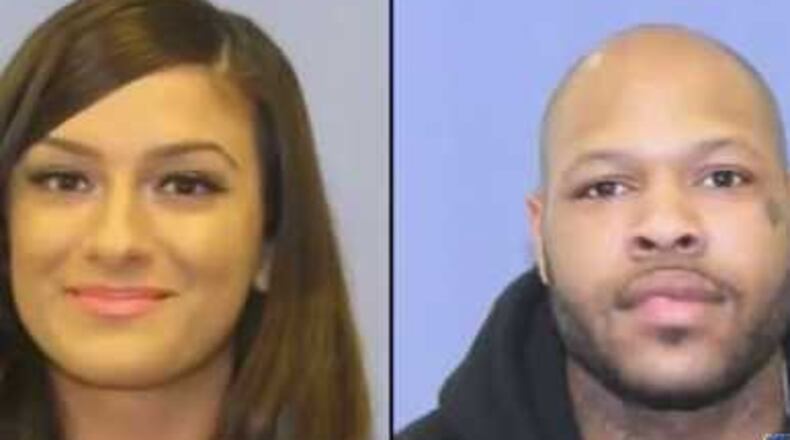 Mary Israilova and Anthony Lloyd were arrested following a Feb. 6 shooting at a Sandy Springs strip club.