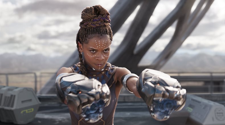 Letitia Wright’s Shuri will be back later this year in “Avengers: Infinity War.” Contributed by Matt Kennedy/Disney/Marvel Studios