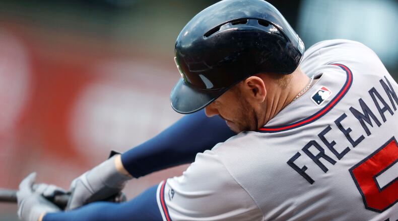 Braves slugger Freddie Freeman.