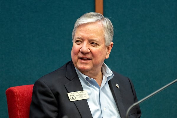 State Rep. Bill Yearta, seen here at the Georgia Capitol in 2023. (Arvin Temkar/AJC)