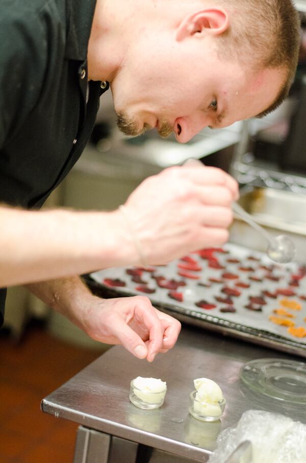 Chef-owner of Michael Sohocki of Restaurant Gwendolyn in San Antonio.
