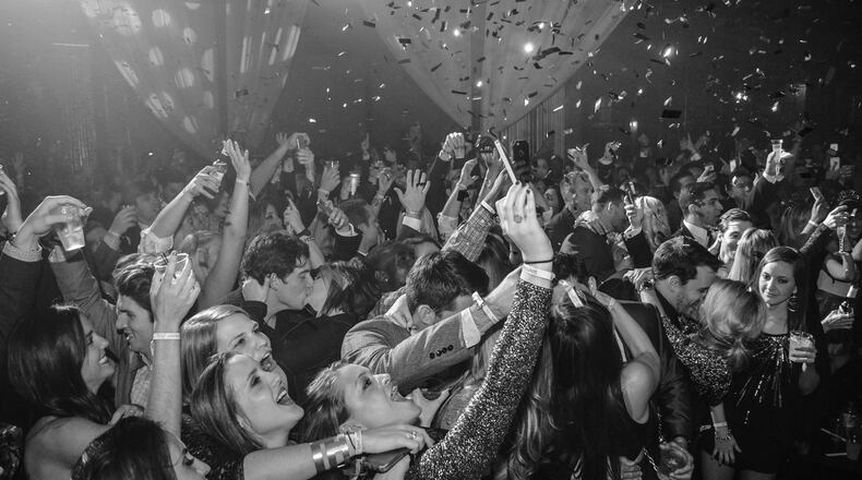 The clock strikes twelve on a new year at GuestList.