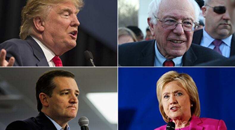 Four presidential candidates