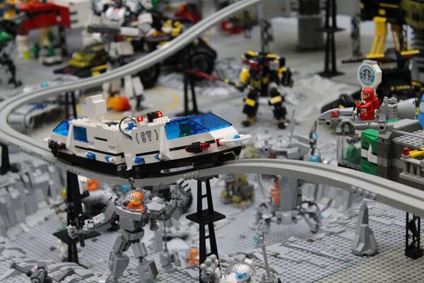 Atlanta Brick Con organizer Nick Ferguson estimated some 7,000 people attended the two-day convention this year. (Courtesy of Aleks Gilbert)