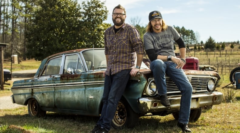 Rutledge Wood of Senoia and his friend George Flanigen are part of History's new show 'Lost in Transmission," debuting Thursday, May 7 at 10 p.m. CREDIT: History Channel