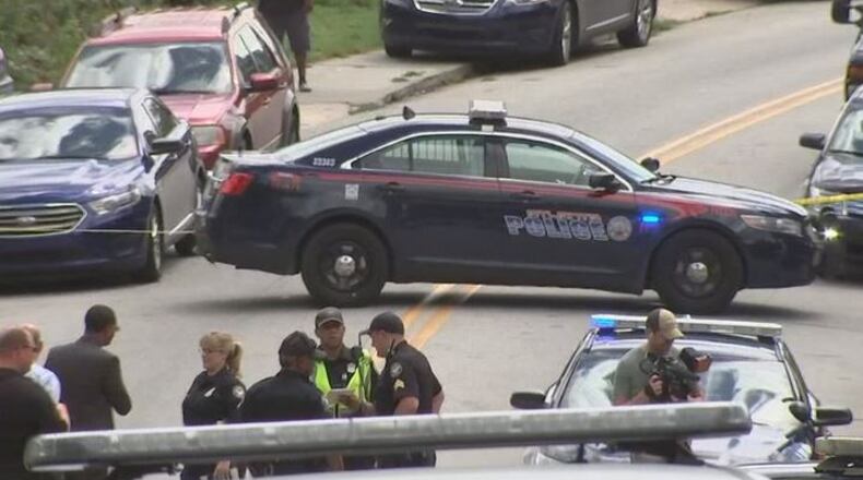 Atlanta police are investigating after a woman’s body was found Wednesday in northwest Atlanta. (Credit: Channel 2 Action News)