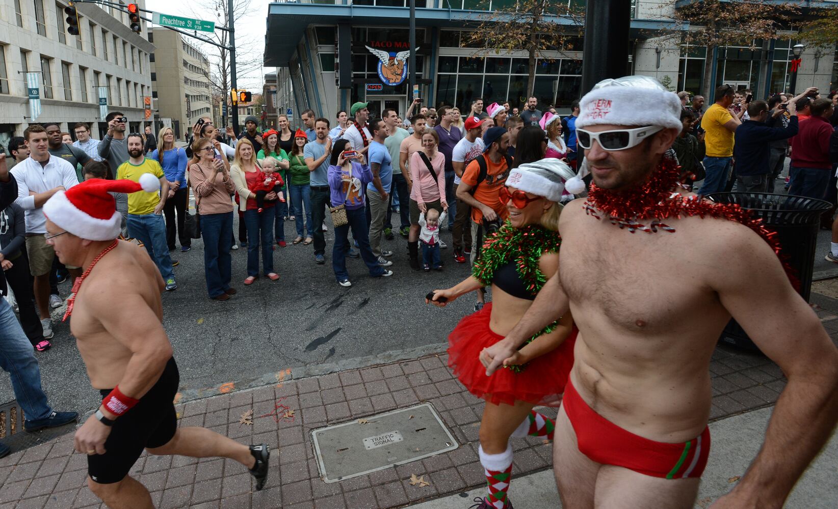 Atlanta Santa Speedo Run