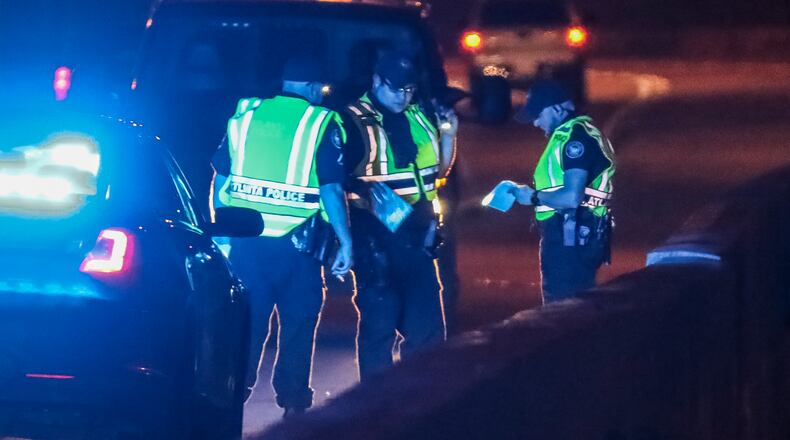 September 13, 2021 Atlanta: Homicide detectives are investigating after a man was fatally shot on I-85 North early Monday morning, Sept. 13, 2021. The victim pulled off the interstate and was on the shoulder near Metropolitan Parkway when officers responded to a report of a person shot about 4:20 a.m. They found the man with "multiple gunshot wounds," according to Atlanta police. The man, whose name was not released, was rushed into surgery in critical condition and later died at a hospital. The circumstances surrounding the shooting are unclear. The death is the latest in a string of shootings on Atlanta roads and highways. At least 45 shootings have taken place on the roads this year, killing 15 people and injuring others. (John Spink / John.Spink@ajc.com)