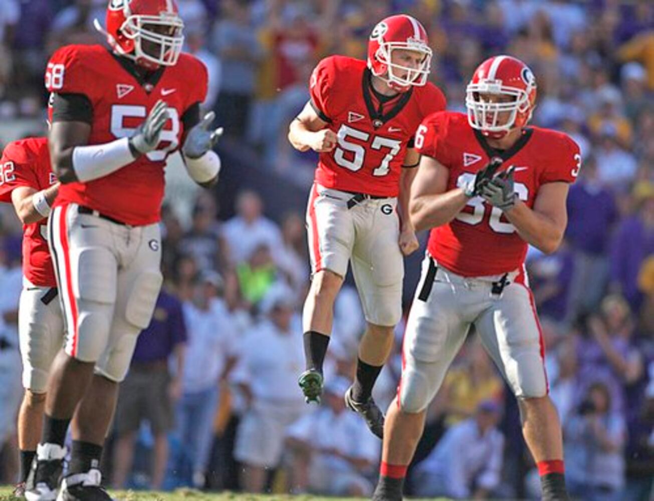 Georgia vs. LSU