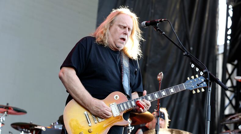 Artist Warren Haynes of Gov't Mule performs on the River Stage at Beale Street Music Festival on Saturday, May 5, 2018 in Memphis, Tenn. (Photo by Laura Roberts/Invision/AP)
