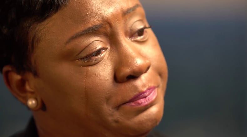 Tamara Cotman insisted she was innocent but entered prison this week for her role in the APS cheating scandal. CREDIT: screen shot from "One Child Left Behind"