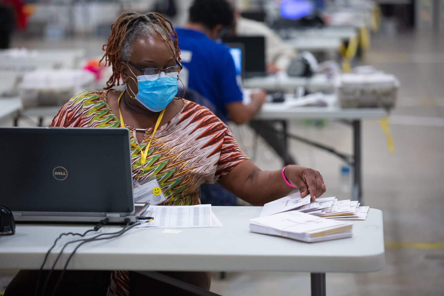 AAJC 111520 VOTE RECOUNT PHOTOS