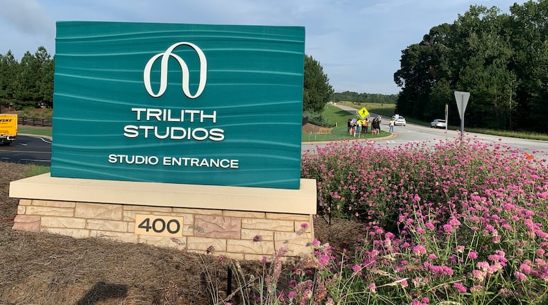Trilith Studios in Fayetteville is a target in a racial discrimination lawsuit. RODNEY HO/rho@ajc.com