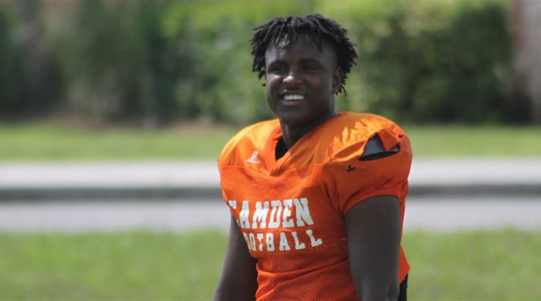 Camden County High running back Jamie Felix announced his commitment to Georgia Tech Dec. 12, 2021. (247Sports)