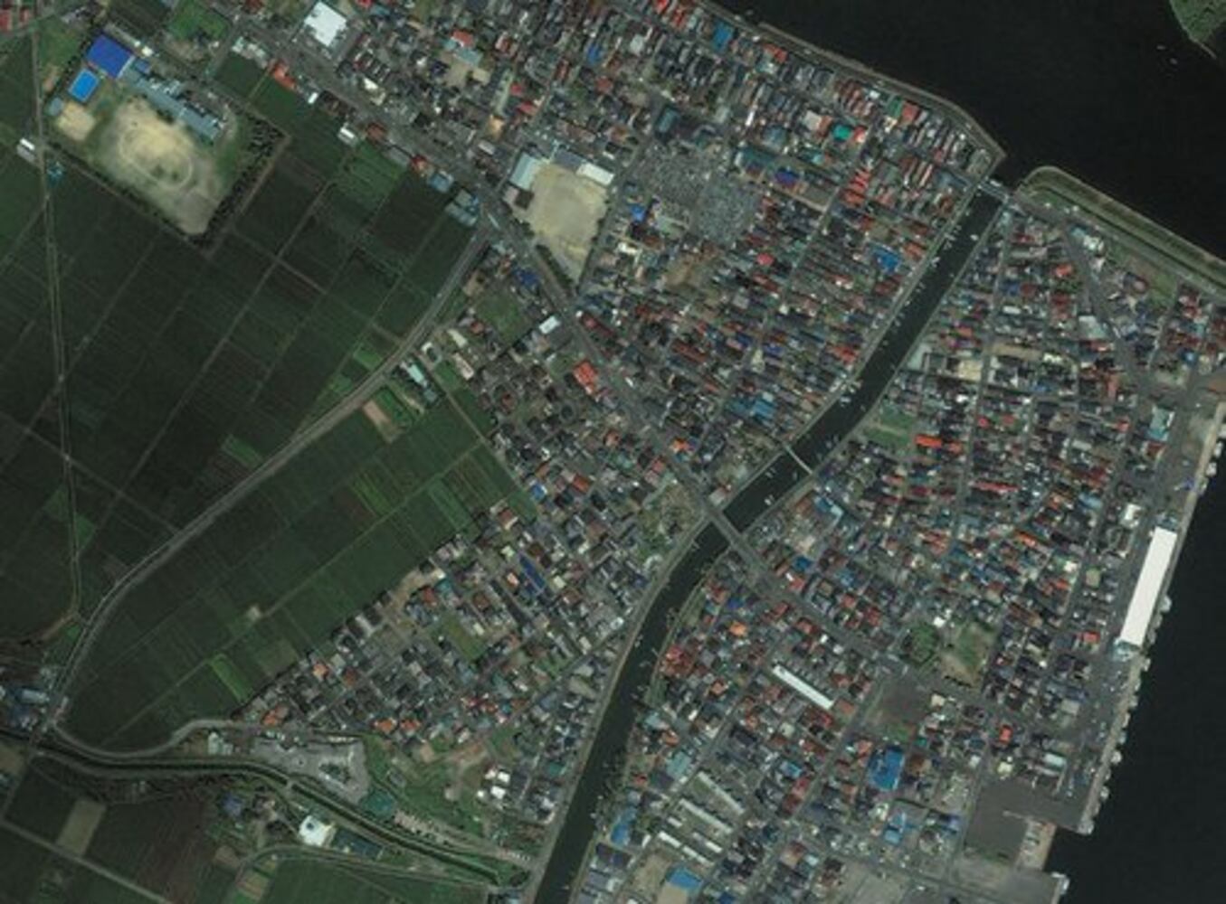 Japan Tsunami: Before and After