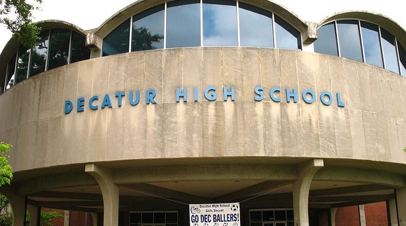Decatur High School, courtesy City Schools of Decatur.