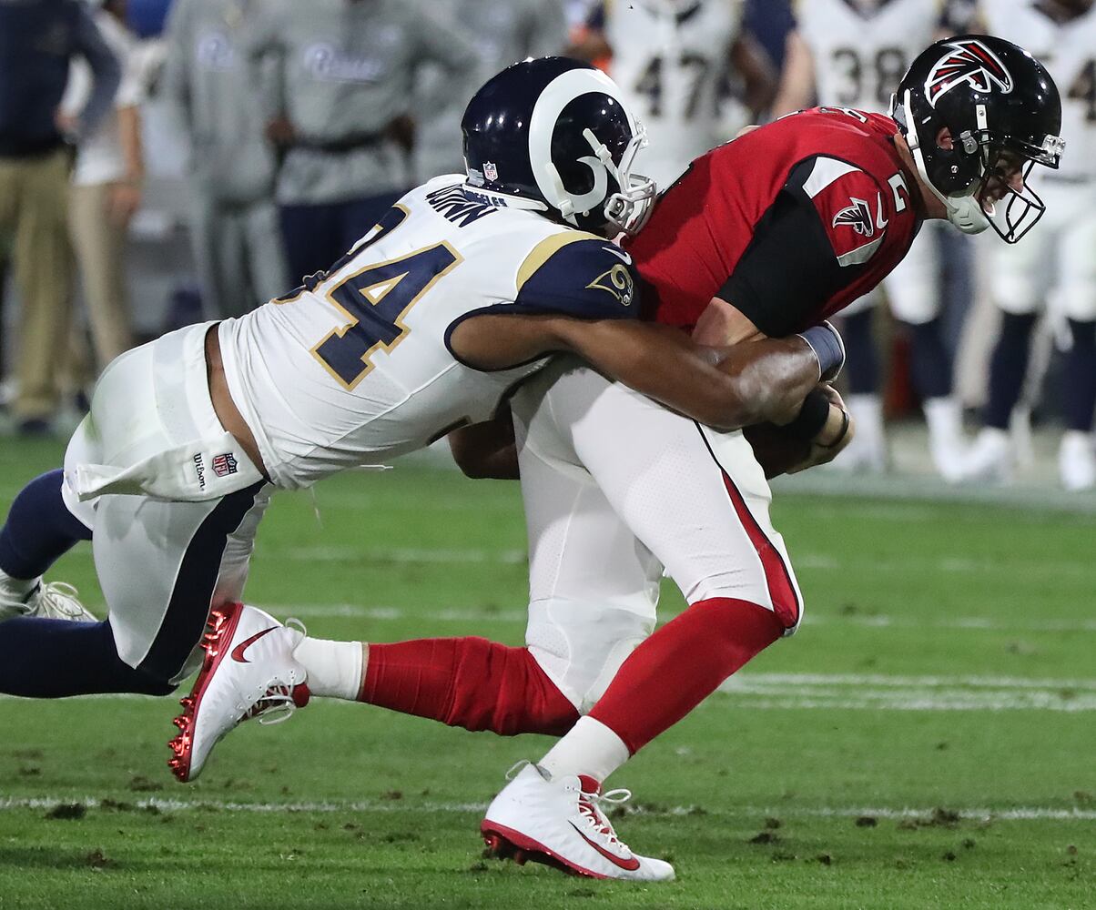 Photos: Falcons tackle the Rams in NFL playoffs