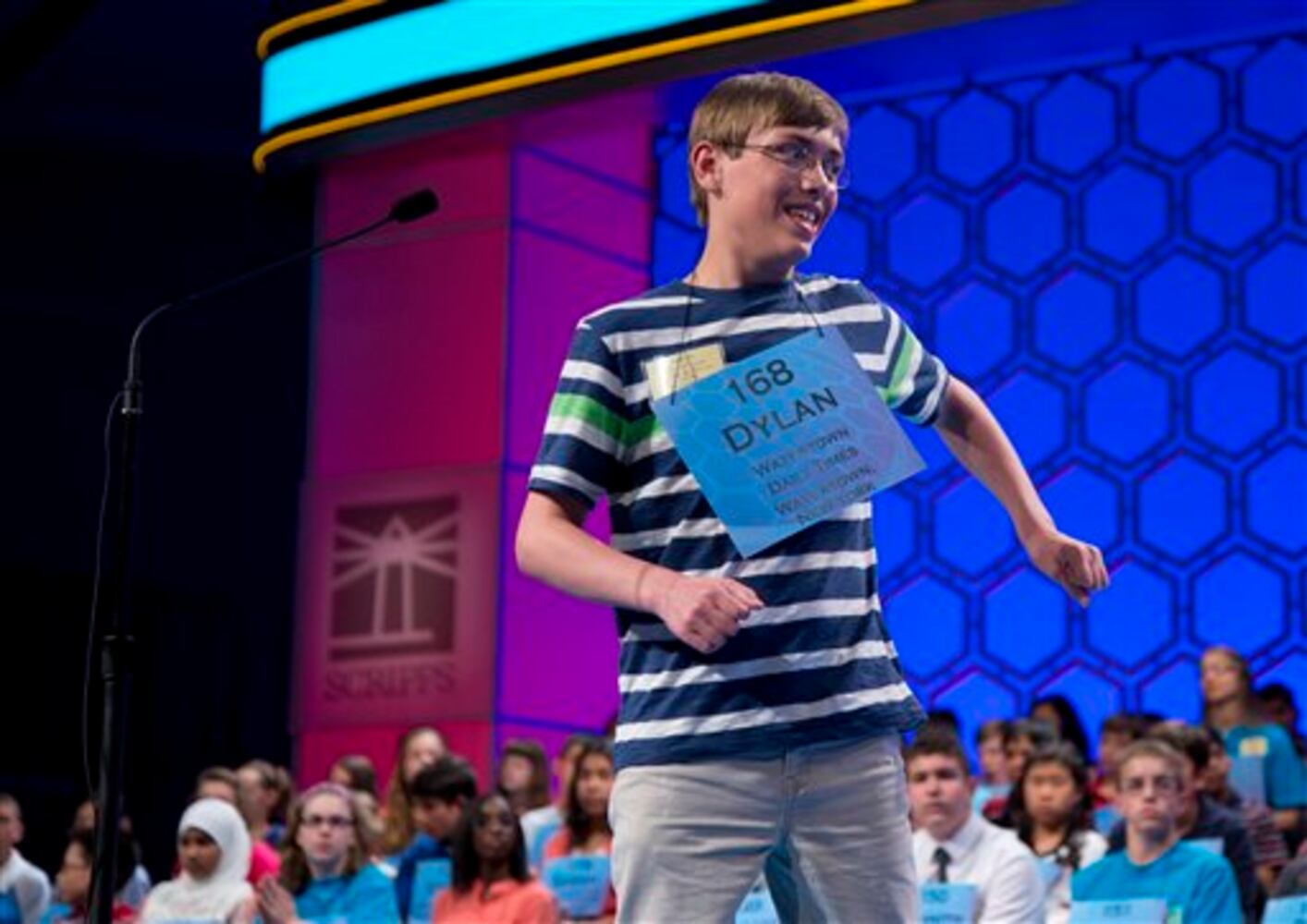 IMAGES: Wide range of emotions at National Spelling Bee