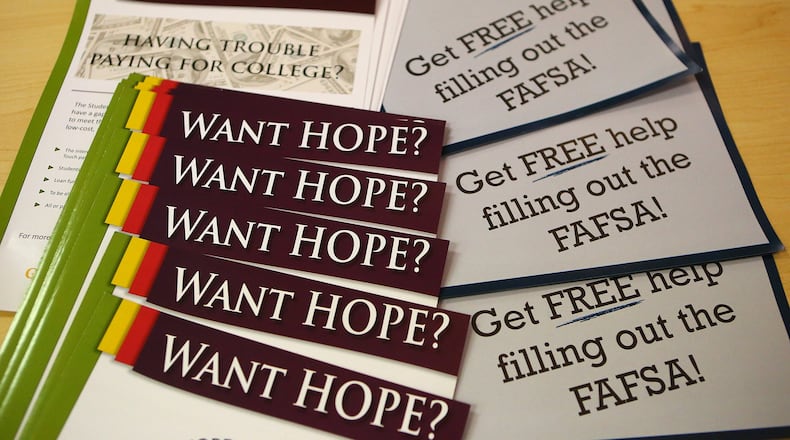 The U.S. Department of Education announced a FAFSA update on Tuesday. (Curtis Compton/AJC file photo)