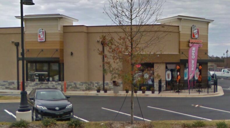 Sugar Hill considering zoning changes to allow for a Dunkin Donuts on Highway 211/Old Winder Highway. Courtesy Google Maps