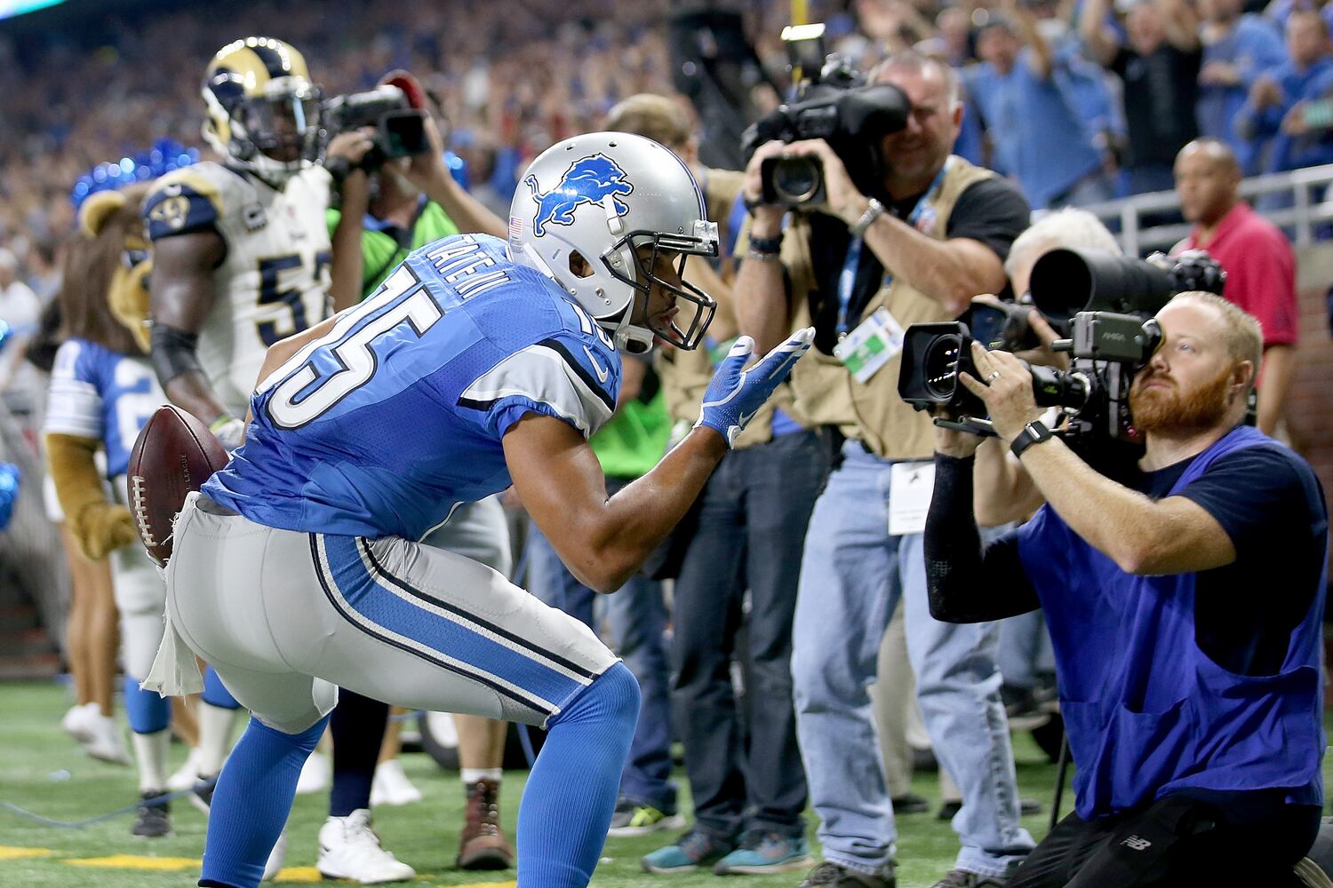 Photos: NFL to allow celebrations -- well some of them