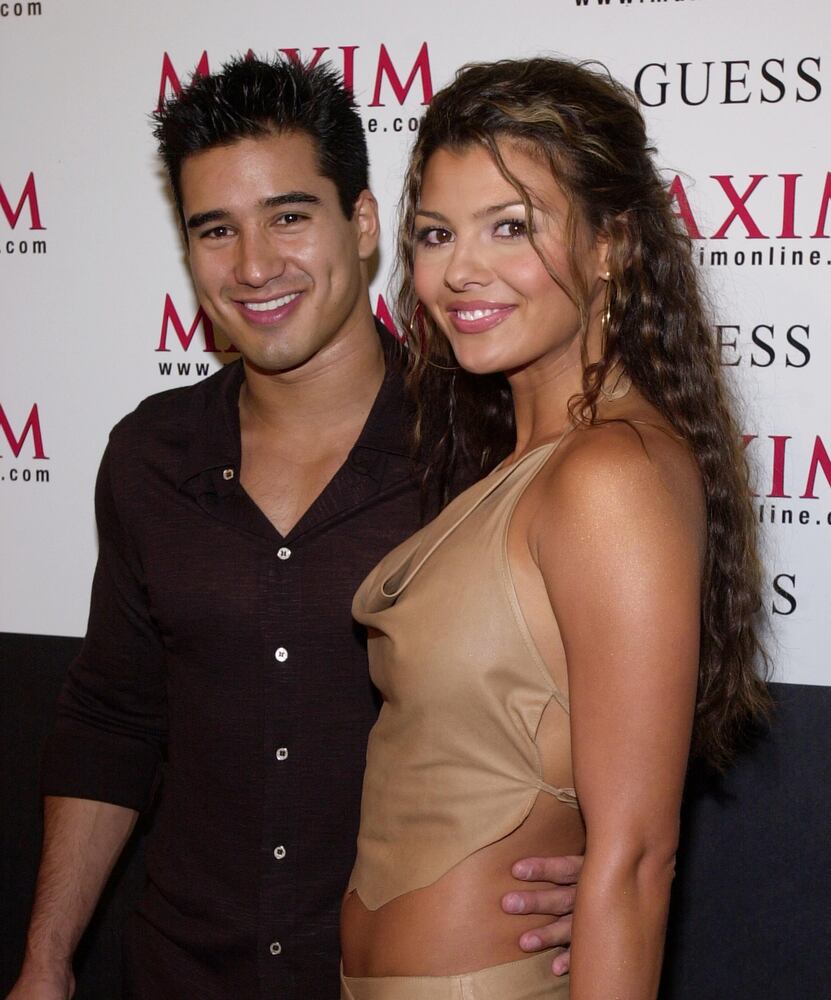 Mario Lopez and Ali Landry