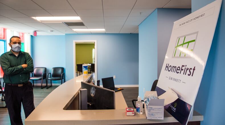 HomeFirst Gwinnett, a homeless initiative partly funded by the county, will open its long-awaited homeless shelter for women and children before May. Led by Matt Elder, the organization opened its Norcross Assessment Center last year, which connects homeless individuals with resources for shelter and eviction prevention. (Jenni Girtman for The Atlanta Journal-Constitution)