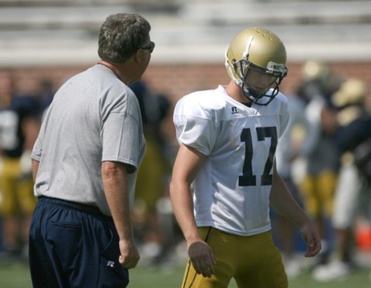 College football: Georgia Tech puts on the pads