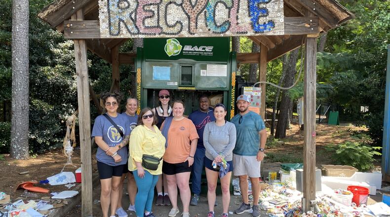 Volunteers from Kirschner & Company are some of the people Keep North Fulton Beautiful would like to hear from via an online survey. (Courtesy Keep North Fulton Beautiful)