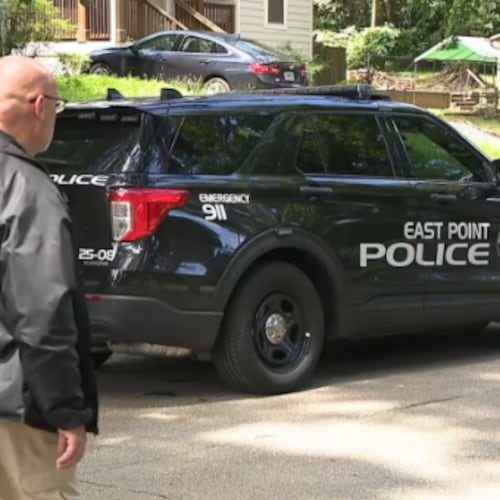 A 3-year-old boy died Wednesday after accidentally shooting himself in East Point, police said. (Courtesy of Channel 2 Action News)