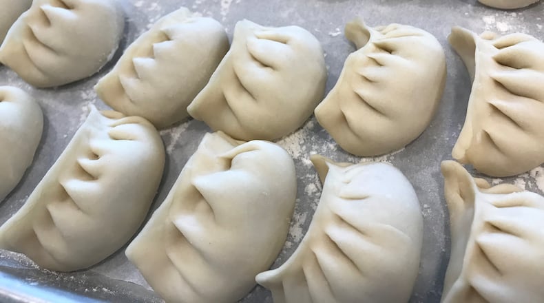 To earn extra revenue, Lazy Betty’s Ron Hsu recently used Zoom to teach an online cooking course on making his late mother Betty’s shrimp and pork dumplings. The demo was $50, or free if you sign up for the VIP level of Lazy Betty’s new members-only club. Courtesy of Ron Hsu