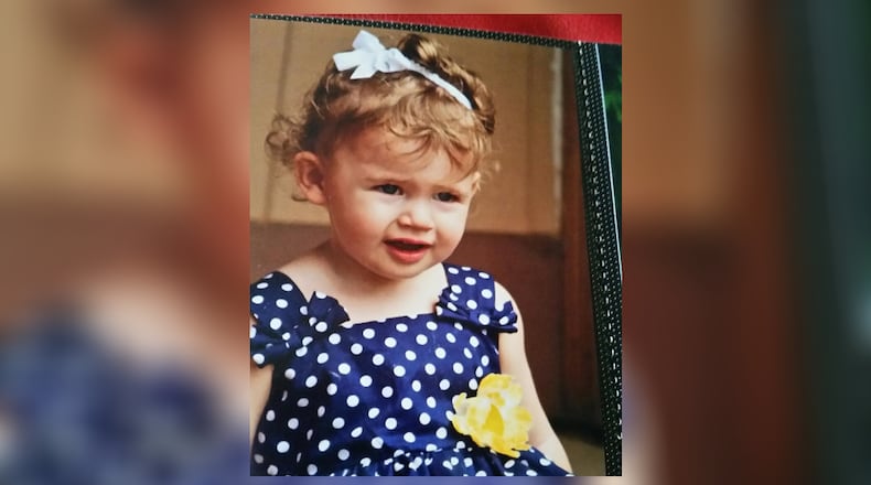 Laila Marie Daniel is the 2-year-old girl who died in state foster care. The woman who was caring for her, Jennifer Rosenbaum, is charged in the murder of the child.