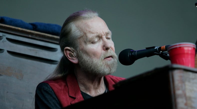 Gregg Allman was not on board the bus that crashed. Photo: Akili-Casundria Ramsess/Special to the AJC.