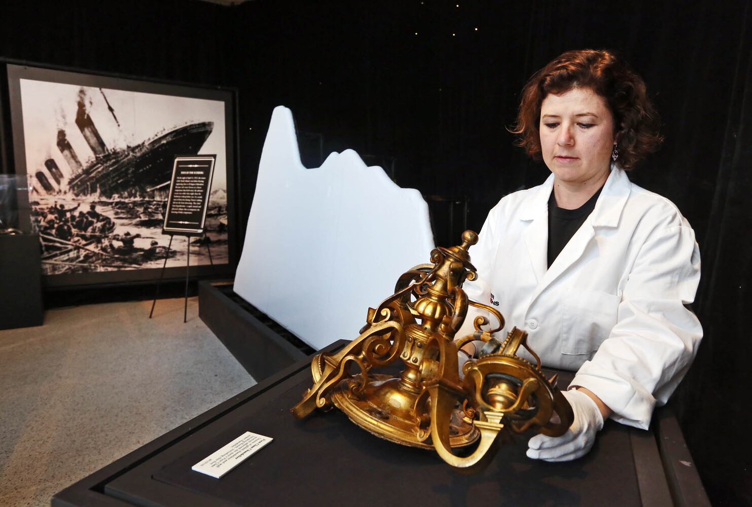 Titanic Science Museum Exhibit