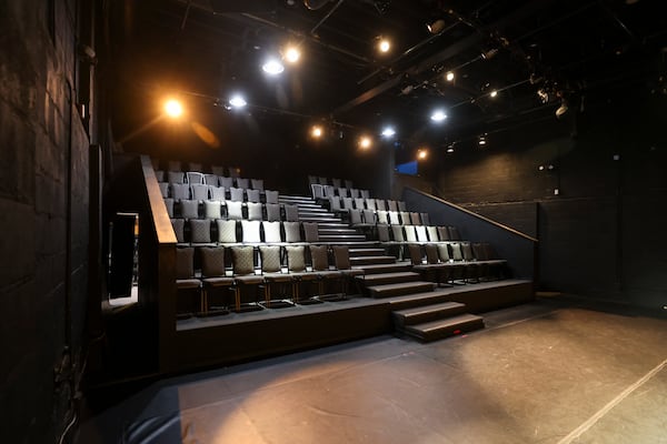 Vesper Theatre's main performance space, an  80-seat black box theater, can support a variety of art forms from dance to theater to film. (Jason Getz/AJC)
