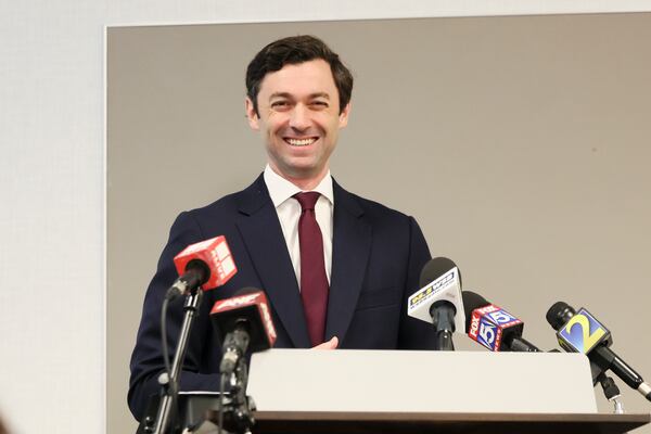 U.S. Sen. Jon Ossoff, D-Ga., is up for reelection next year.