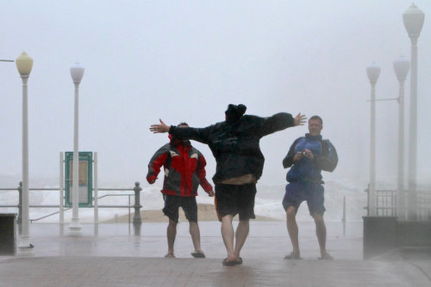 Hurricane Irene hits Virginia