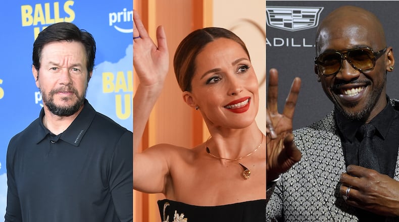 Mark Wahlberg ("By Any Means"), Rose Byrne ("The Good Daughter") and Mahershala Ali ("Your Mother Your Mother Your Mother") all shot projects out of metro Atlanta coming out this fall of 2026. (AP file photos)
