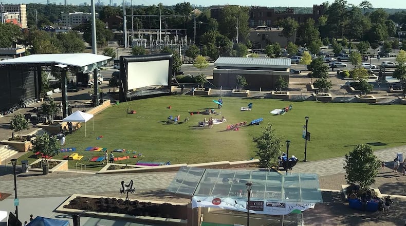Sandy Springs recently approved a contract for stage improvements at City Green. (Courtesy City of Sandy Springs)