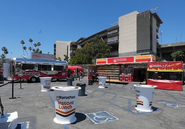 FoodieLand will see a visit from MaruMart, a Maruchan pop-up with Instant Lunch cups and other items. (Courtesy of Maruchan)