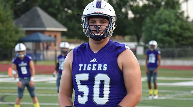 Tate Ratledge is a 6-foot-7 and 305 pound lineman from Rome, Ga.