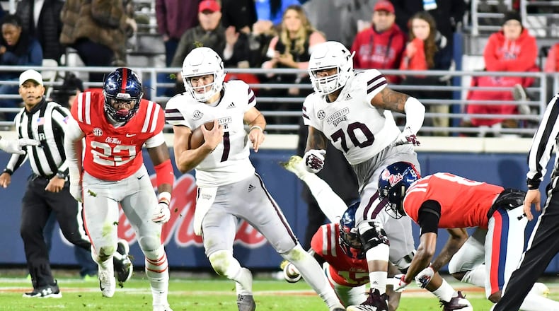 Nick Fitzgerald of Mississippi State.