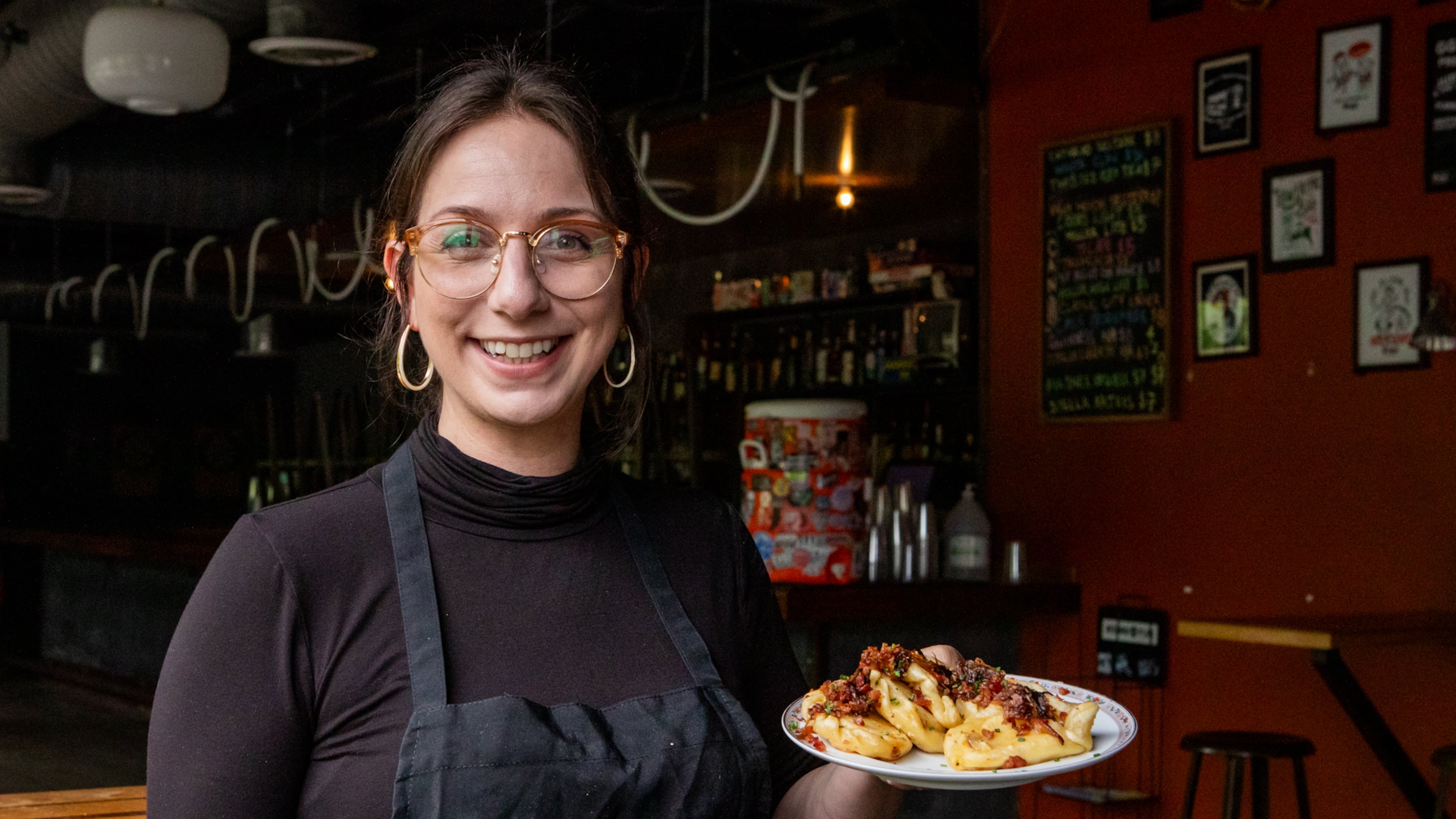 Basia Piechoczek grew up making pierogi with her grandmother. She never planned to make them for a living, but her pop-up, Beksa Lala, has gained a loyal following among Atlantans. (Aaliyah Man for the AJC)