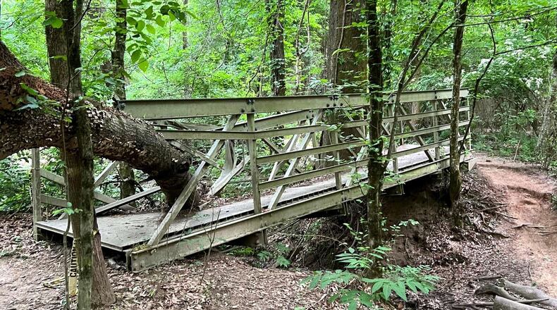 Three bridges located in the Chattahoochee River National Recreation Area need repairs. (Courtesy Chattahoochee Natural Park Conservancy)