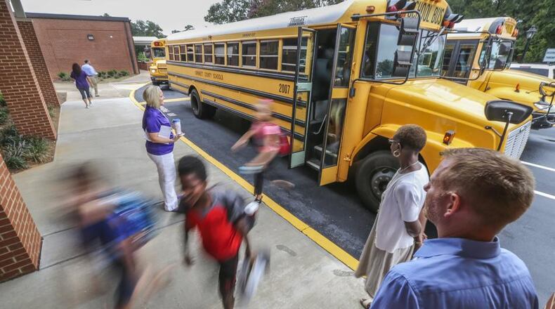 Despite increased population growth, Gwinnett County Schools enrollment hasn’t met the projection of surpassing 180,000 this year. AJC file photo