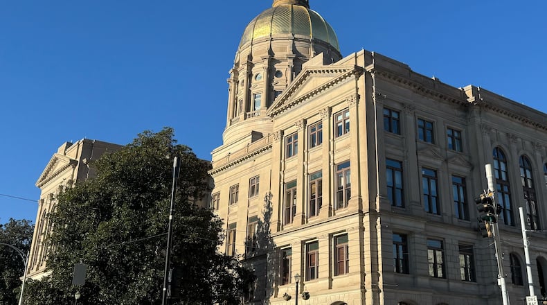 The Georgia state Capitol in Atlanta.