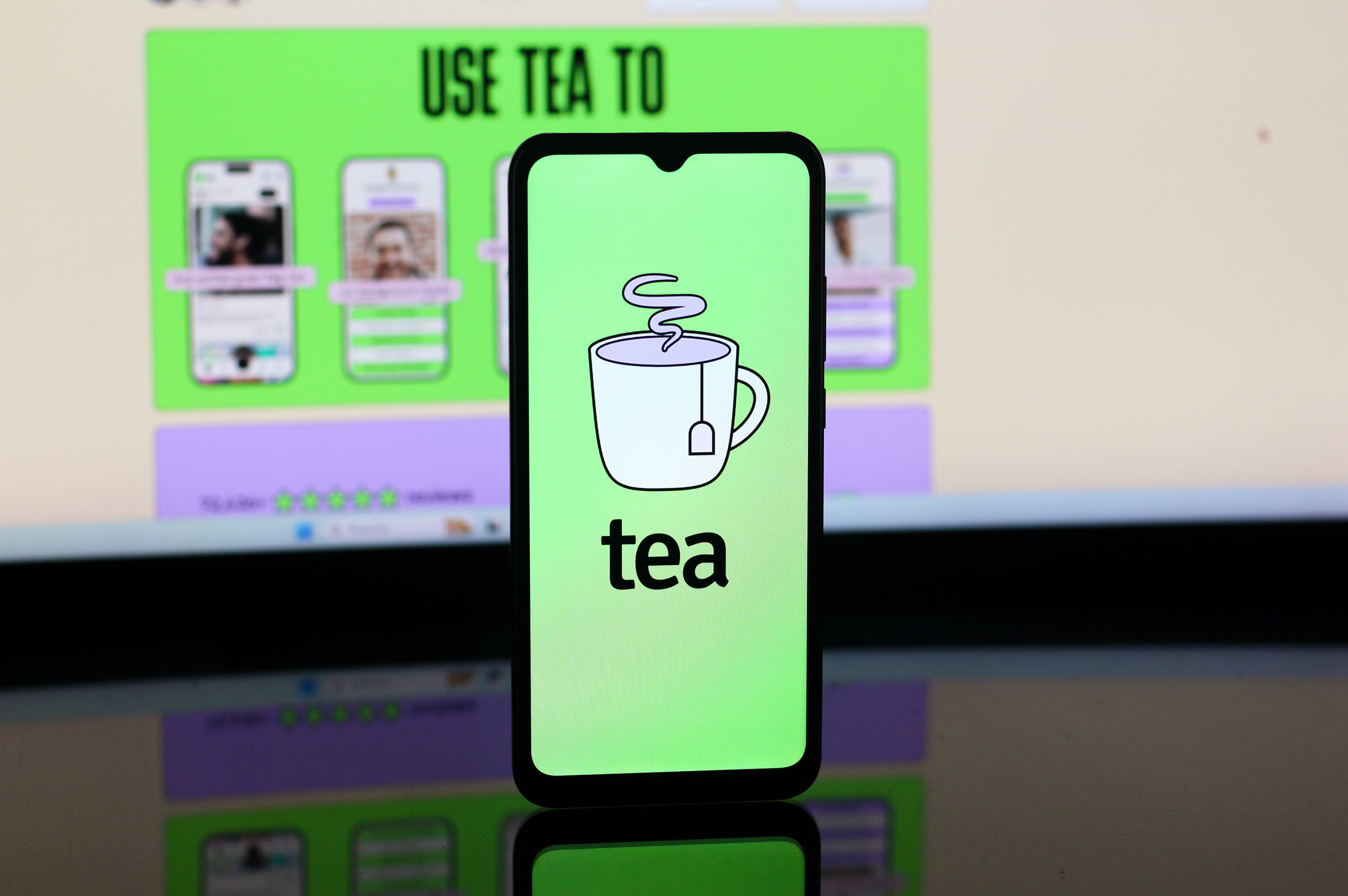 Tea app photo illustration