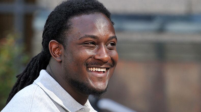 Former Georgia running back Isaiah Crowell is projected as a fifth-round draft pick in May's NFL Draft.