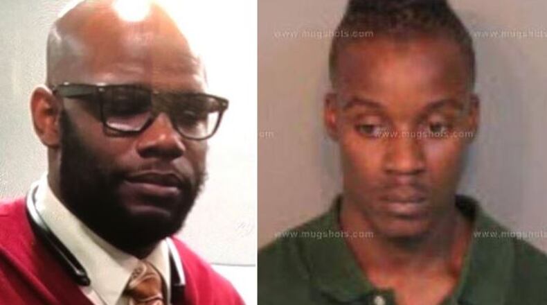 Levar Sims (left) is recovering from a spinal fracture, while Tauren McShan (right) remains on the run.