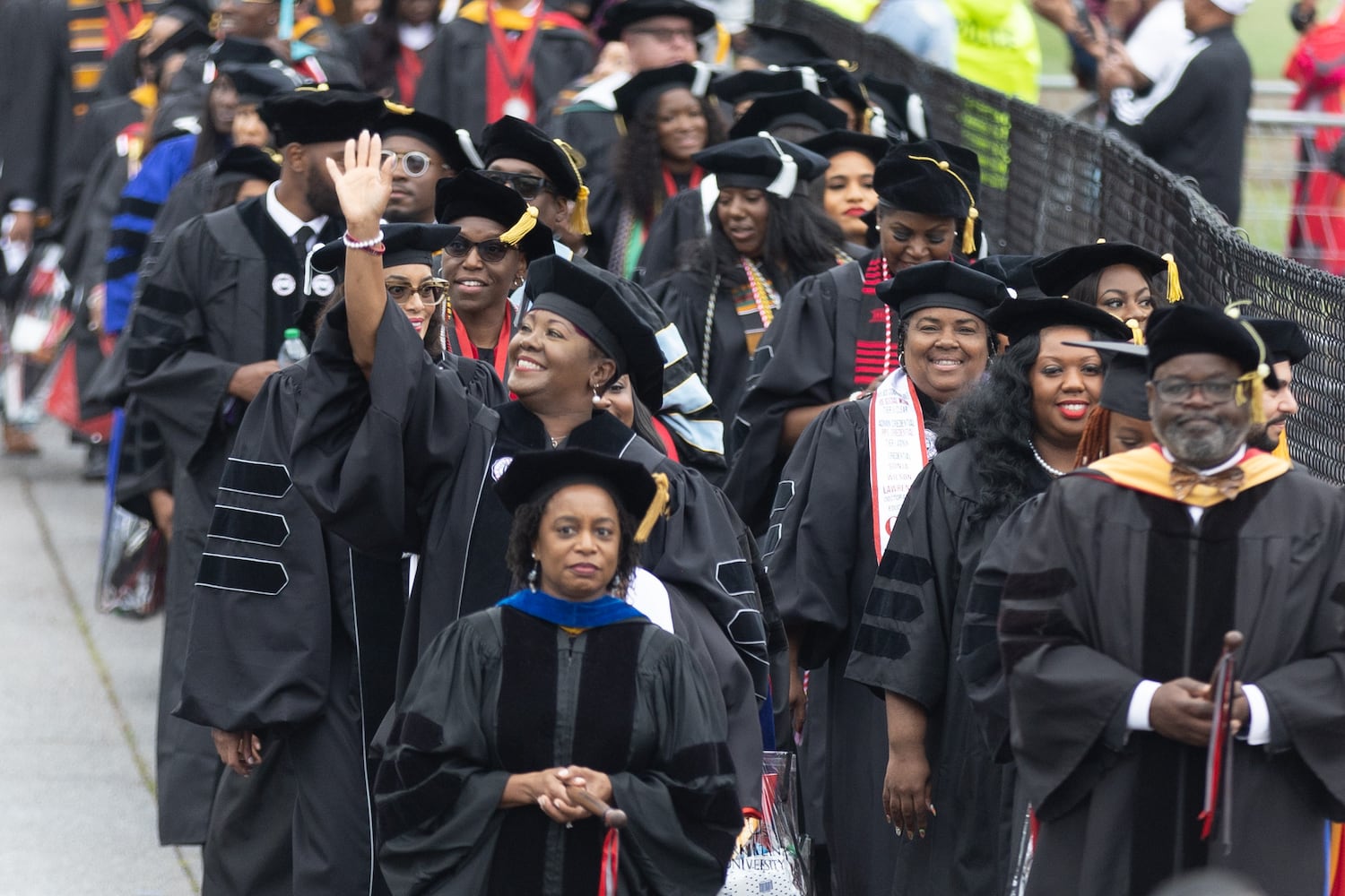 Clark Atlanta University graduation photos